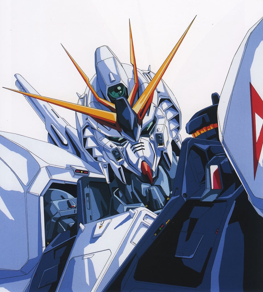 nu gundam (gundam and 2 more) drawn by izubuchi_yutaka