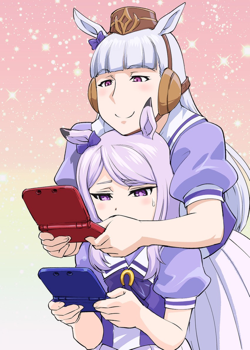 gold ship and mejiro mcqueen (umamusume) drawn by ueyama_michirou