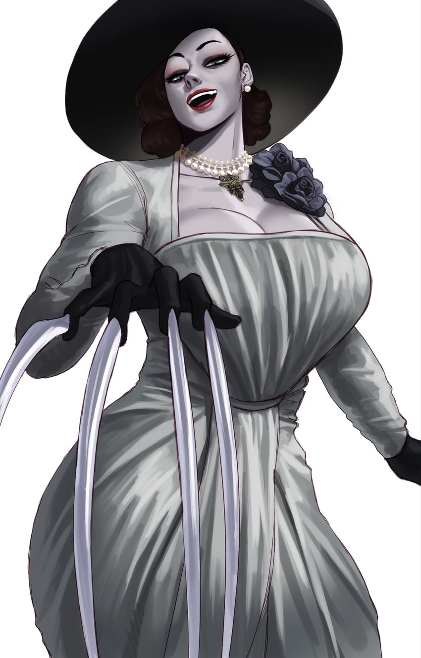 alcina dimitrescu (resident evil and 1 more) drawn by sotcho