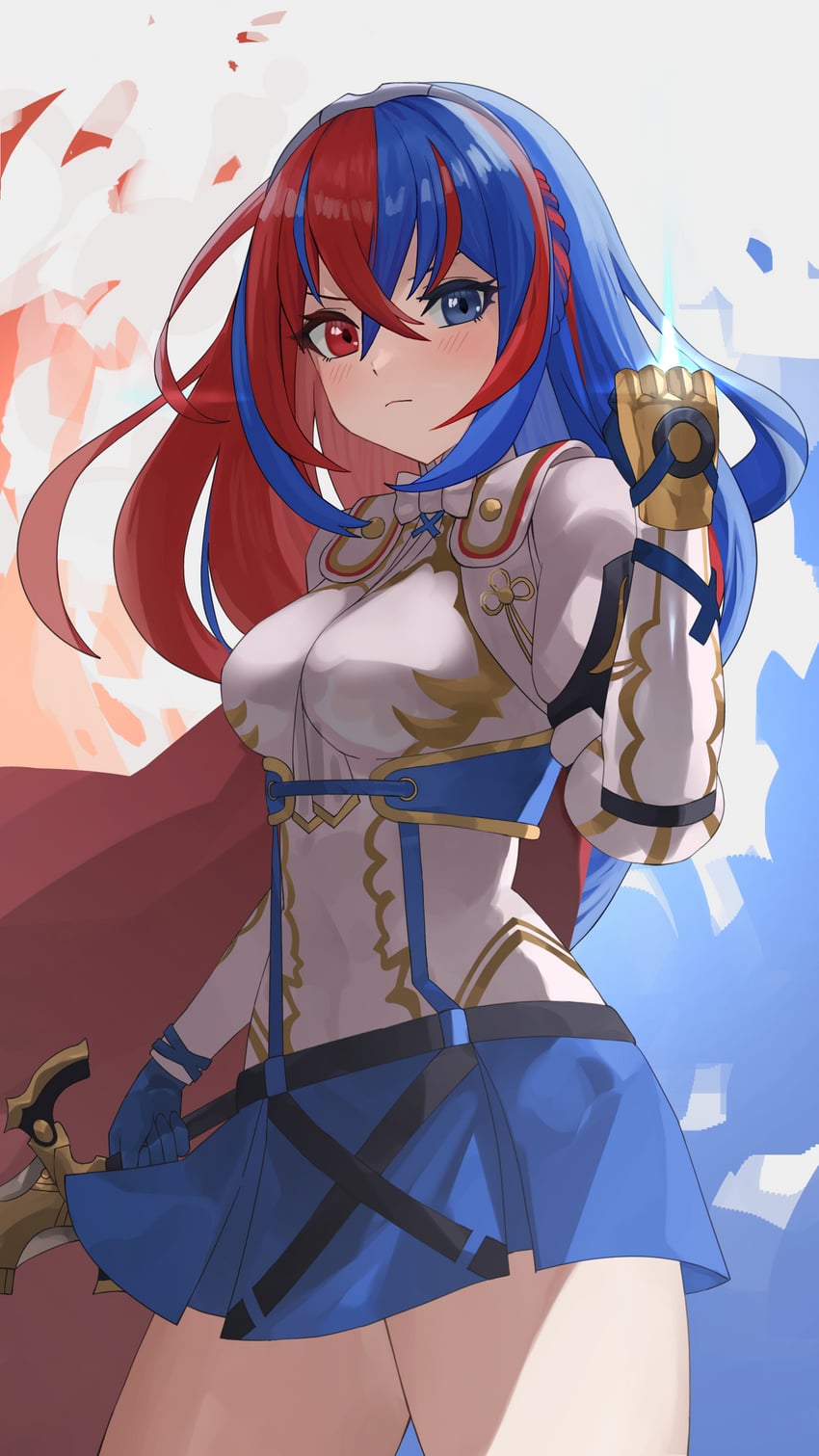 female alear (fire emblem and 1 more) drawn by pearlbbbb