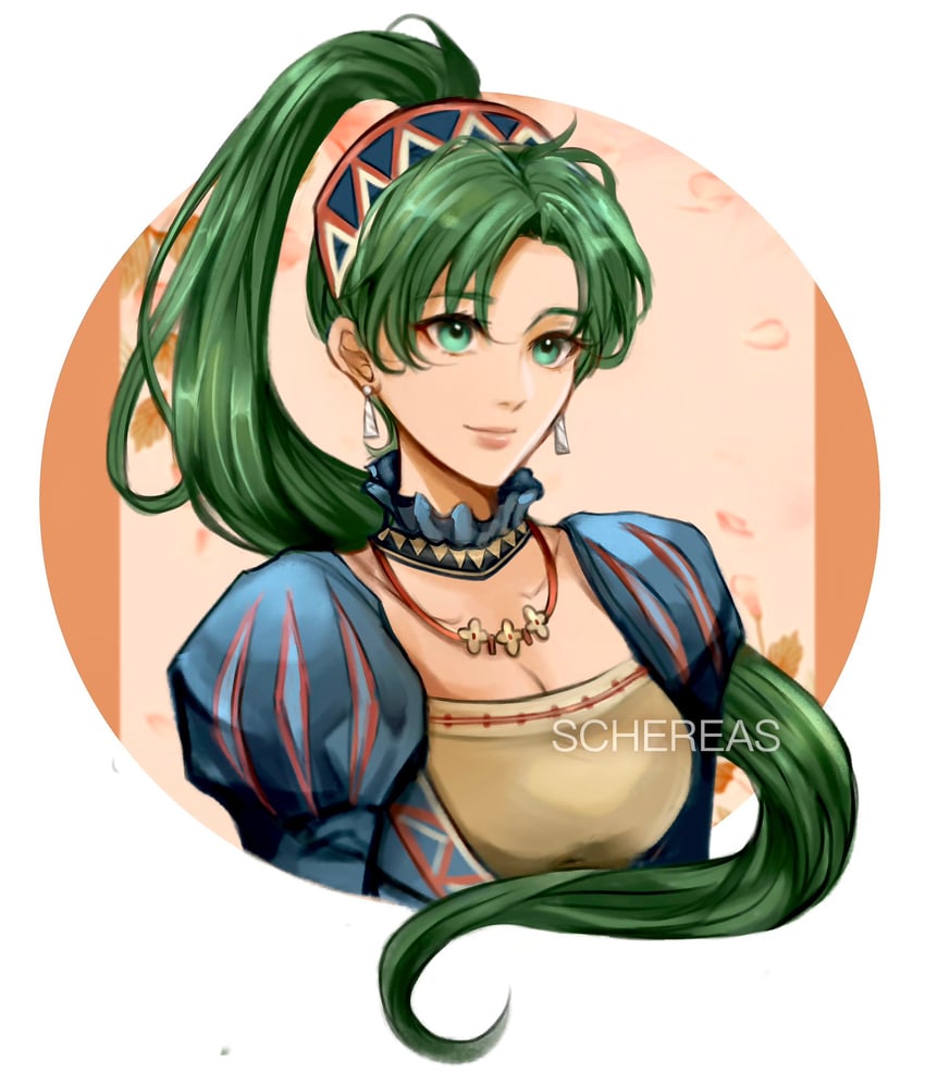lyn (fire emblem and 2 more) drawn by schereas