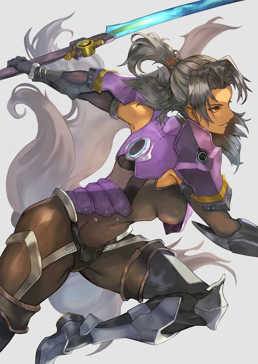 ashera (xenoblade chronicles and 1 more) drawn by teaz917