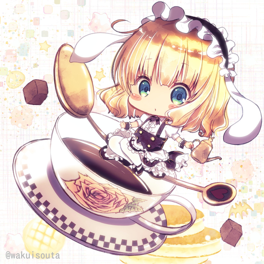 kirima syaro (gochuumon wa usagi desu ka?) drawn by wakui_souta