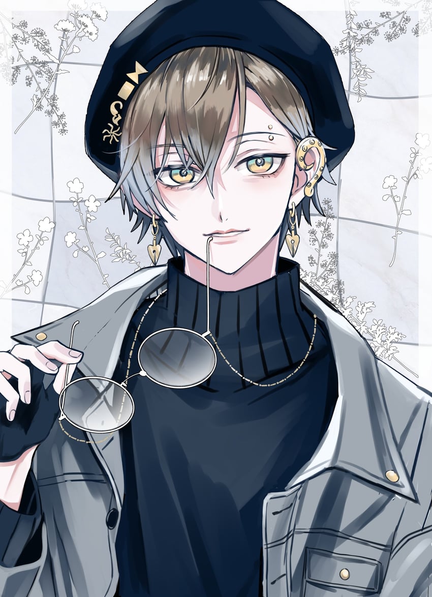 ike eveland (nijisanji and 1 more) drawn by majiriku