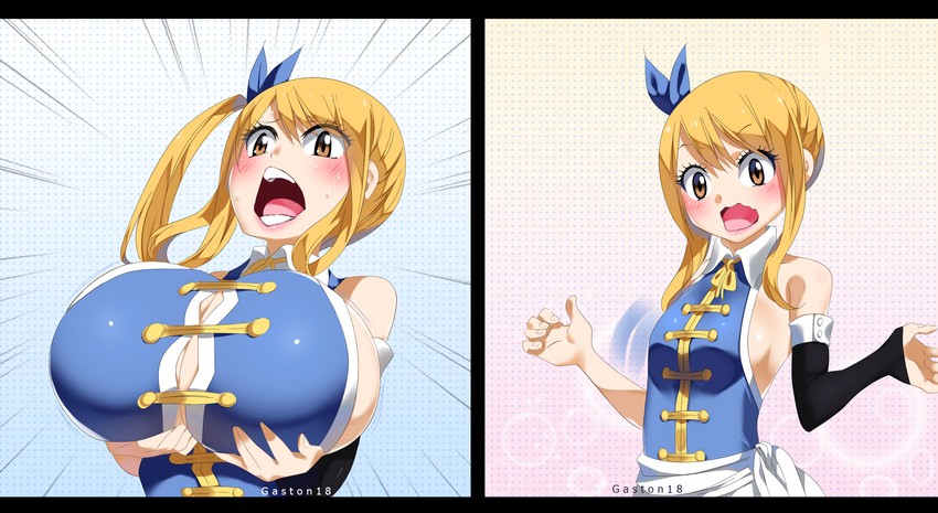 lucy heartfilia (fairy tail) drawn by gaston18