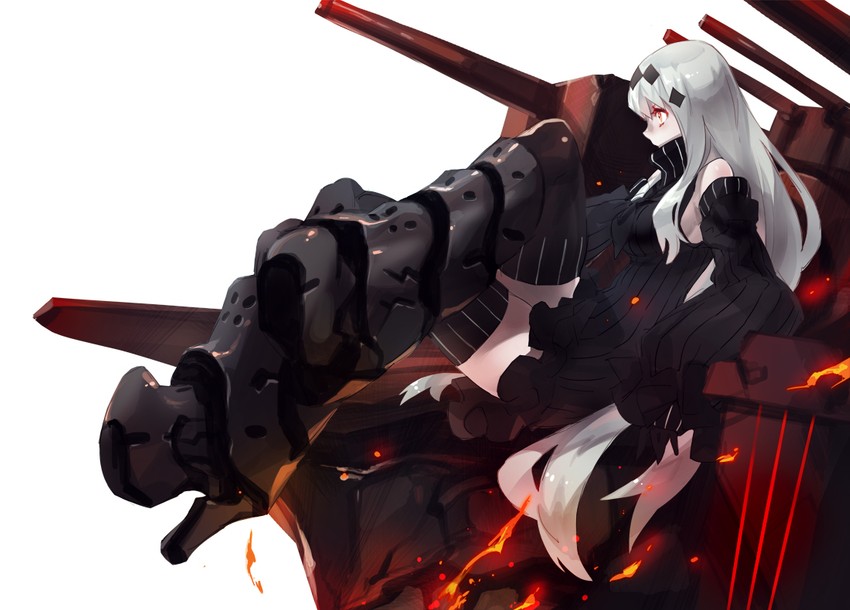 aircraft carrier water oni (kantai collection) drawn by da-kuro