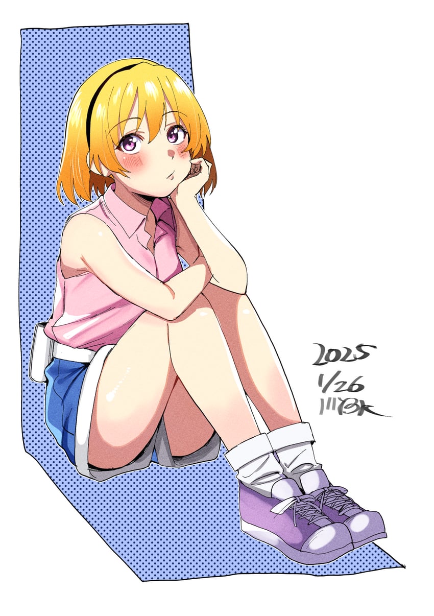 houjou satoko (higurashi no naku koro ni) drawn by onuma_kuma