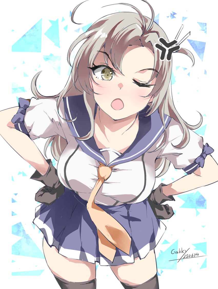 kinugasa and kinugasa kai ni (kantai collection) drawn by gakky