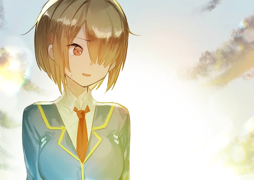 kayamori ruka (heaven burns red) drawn by kr_woyue