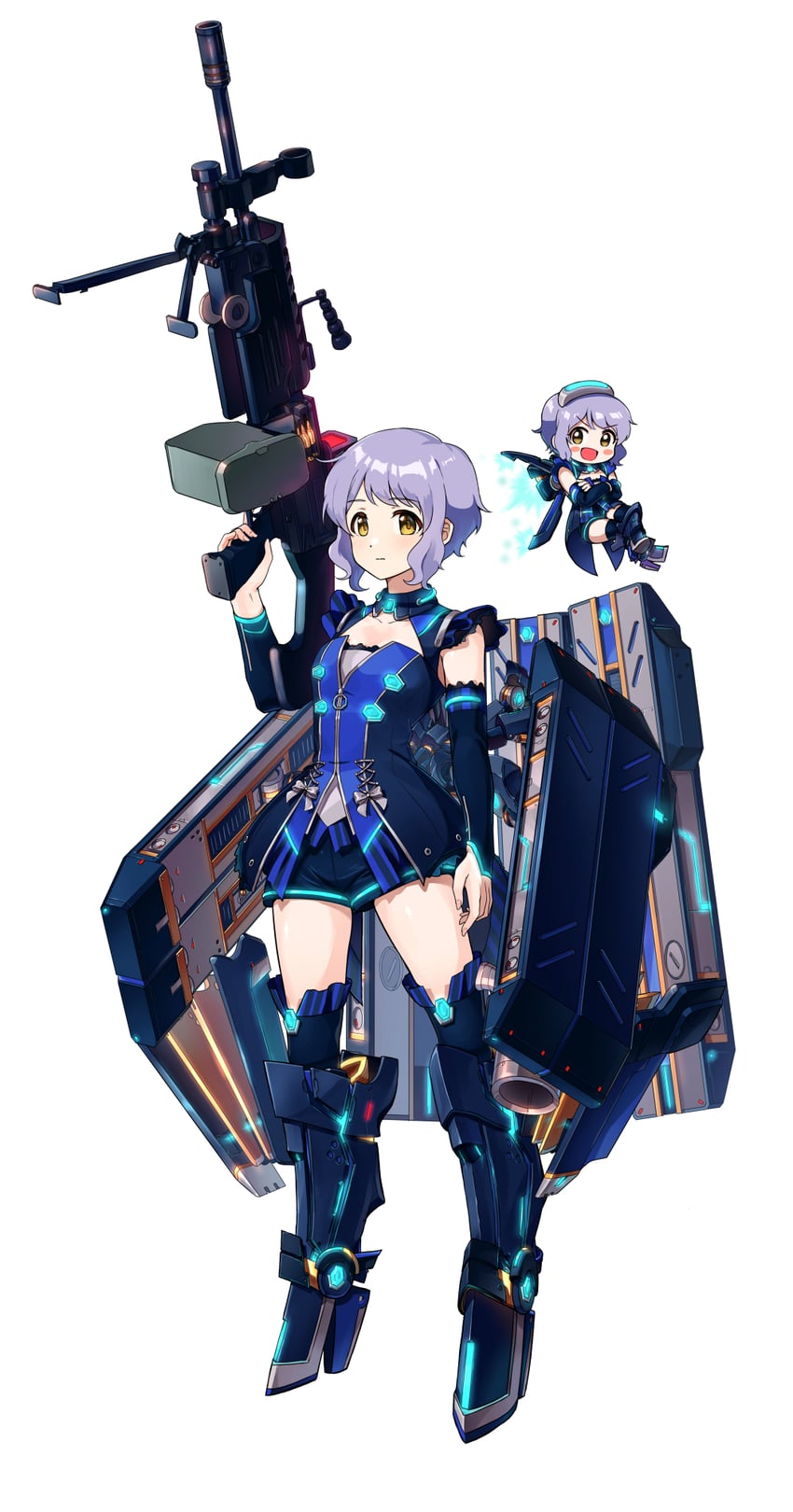 makabe mizuki (idolmaster and 1 more) drawn by kamille_(vcx68)
