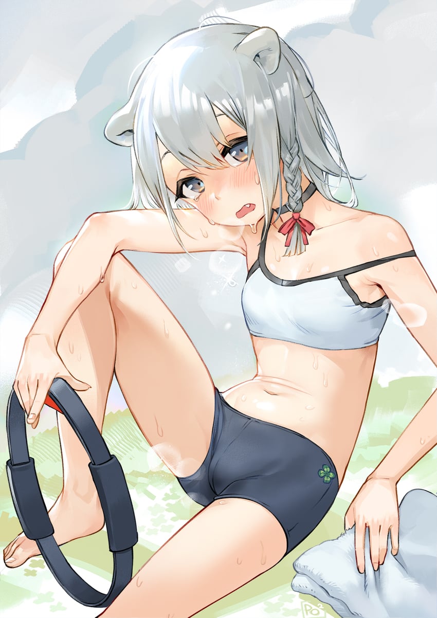 kumagai chisato (indie virtual youtuber and 1 more) drawn by pollenoxide