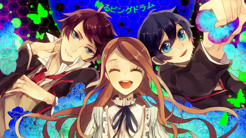 takakura himari, takakura shouma, and takakura kanba (mawaru penguindrum) drawn by guru_(nicocco)