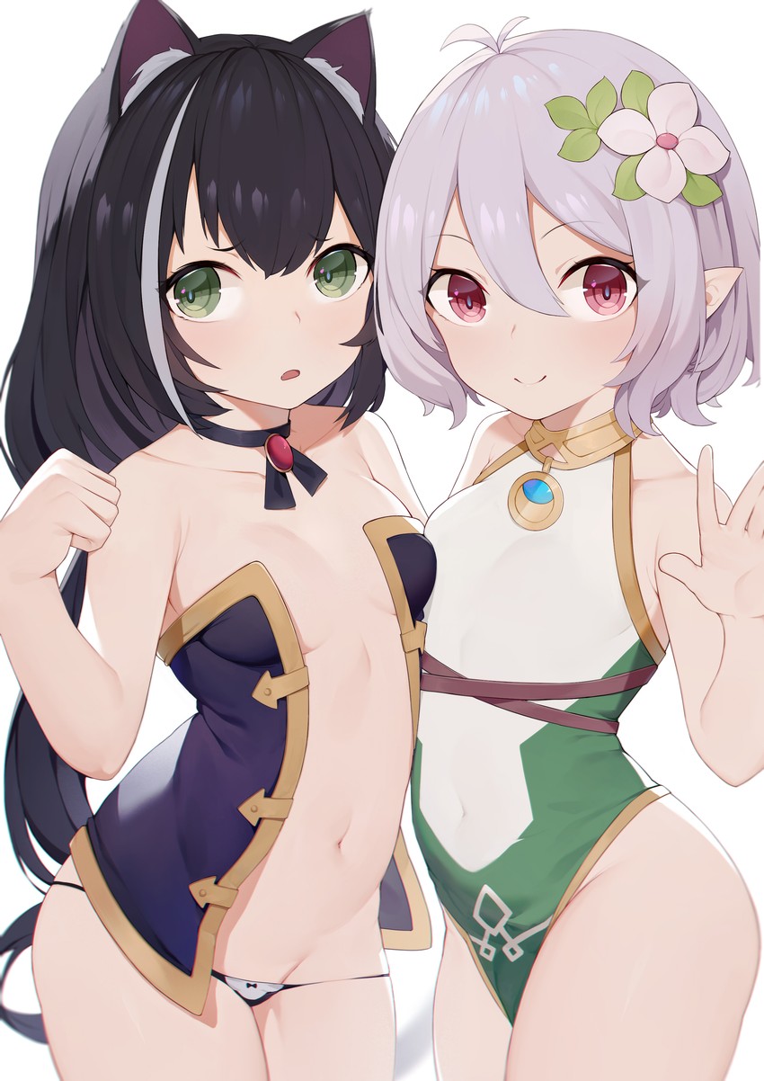 karyl and kokkoro (princess connect!) drawn by toki_(1243309499)