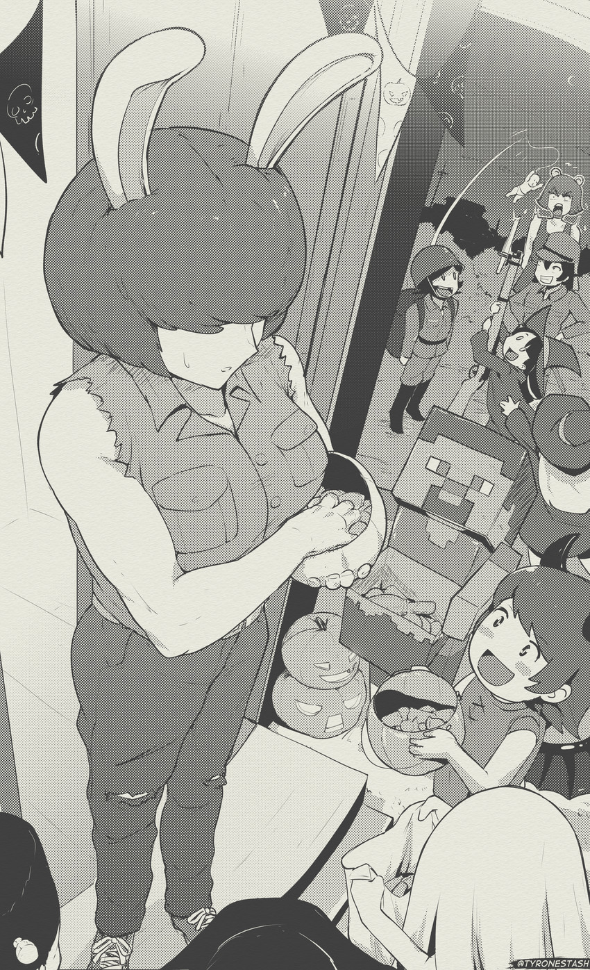 steve, lily, holly, dahlia, legia, and 2 more (original and 2 more) drawn by tyrone