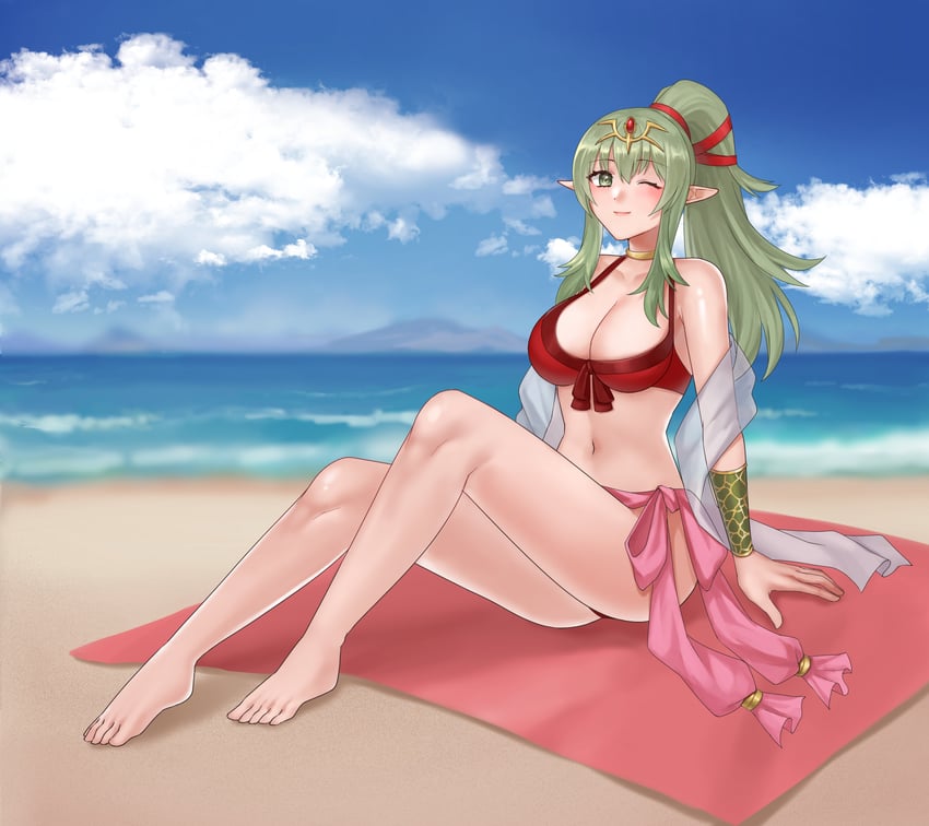 tiki (fire emblem and 2 more) drawn by hazuki_(nyorosuke)