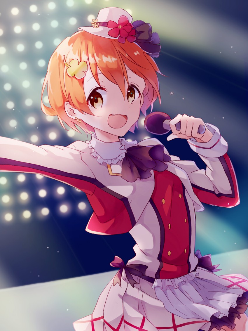 hoshizora rin (love live! and 1 more) drawn by sentaro207