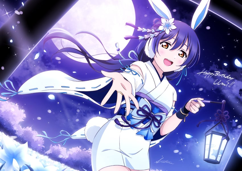 sonoda umi (love live! and 1 more) drawn by shiratama_(siratama_ll)