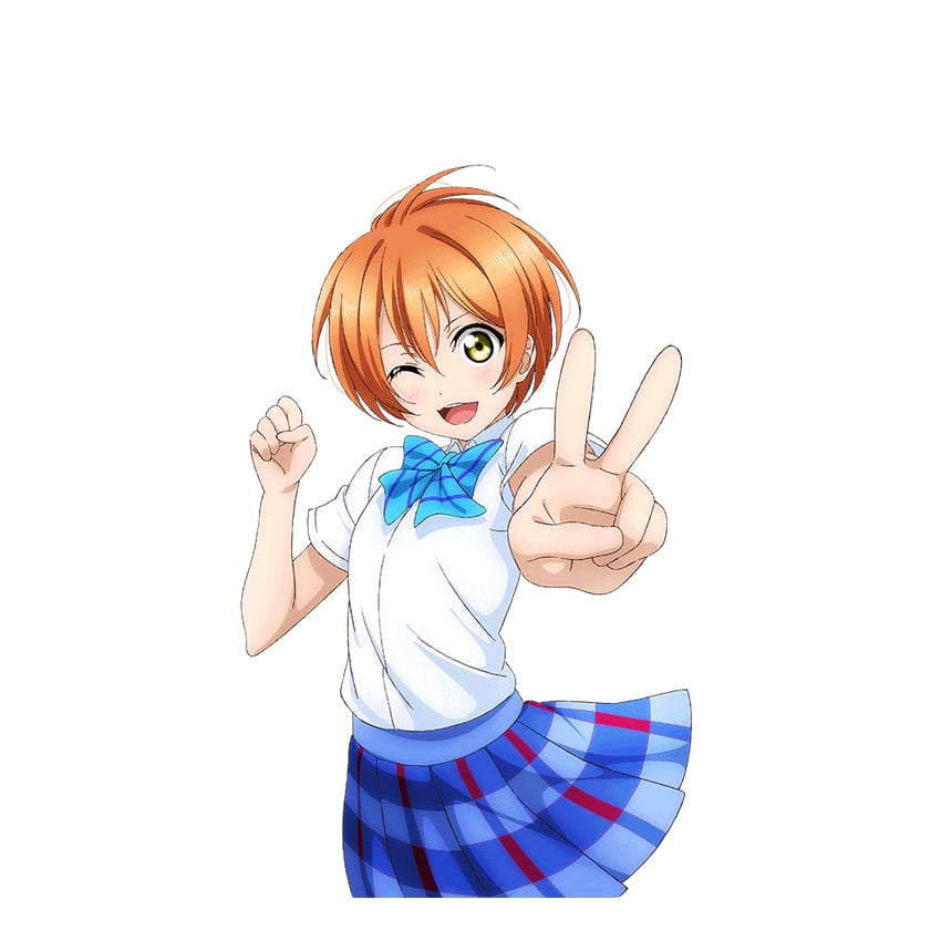 hoshizora rin (love live! and 2 more) drawn by murota_yuuhei