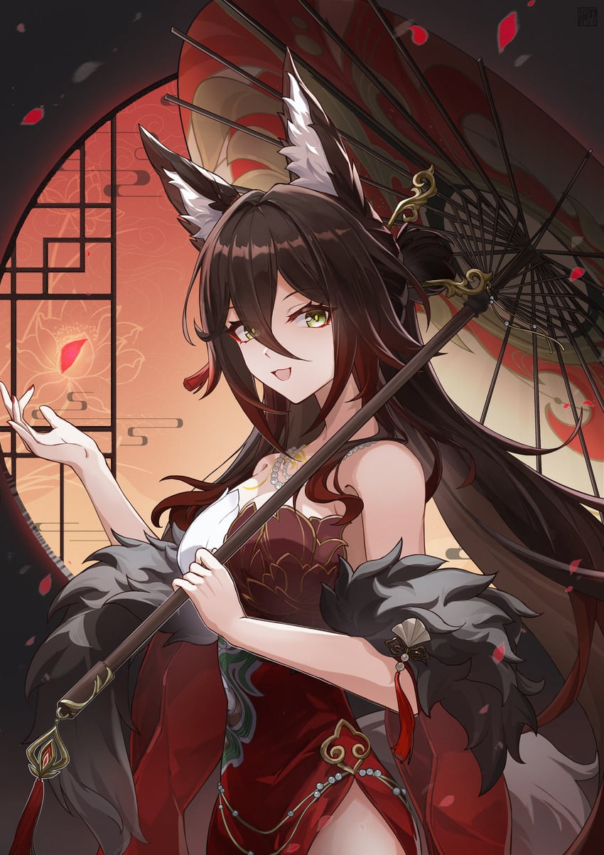 tingyun and fugue (honkai and 1 more) drawn by tongyu