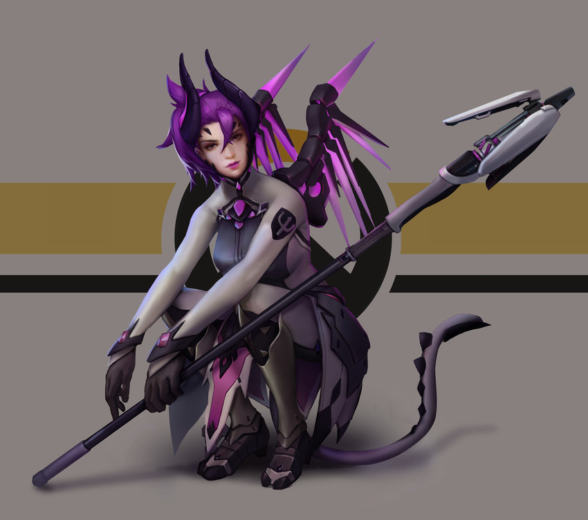 mercy and imp mercy (overwatch and 1 more) drawn by zt_eighteen
