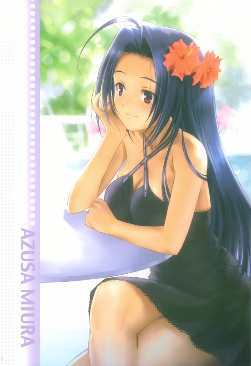 miura azusa (idolmaster and 1 more) drawn by goto_p