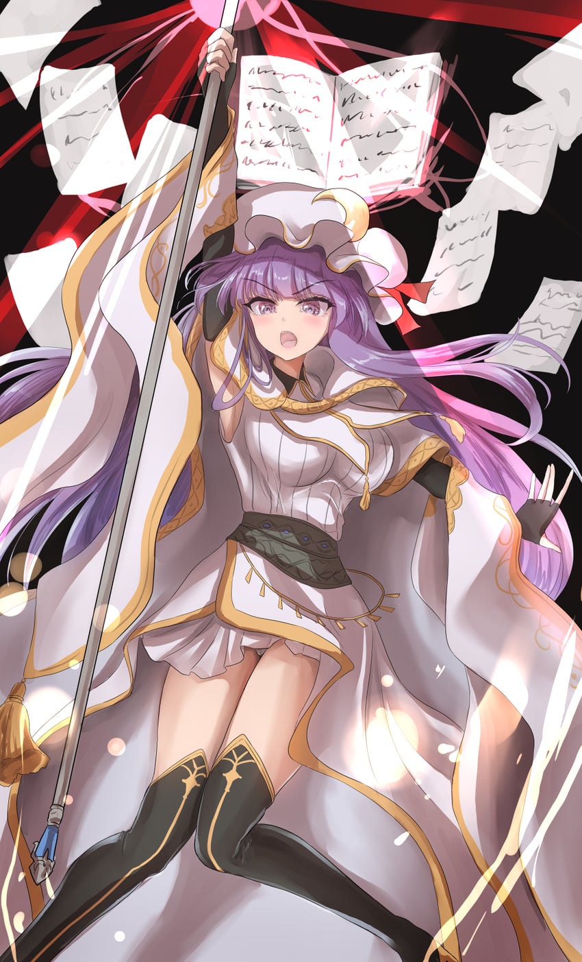 patchouli knowledge (touhou and 1 more) drawn by namiki_(remiter00)