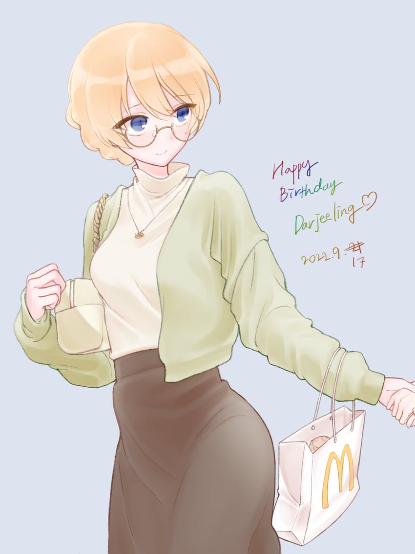 darjeeling (girls und panzer and 1 more) drawn by 100zi