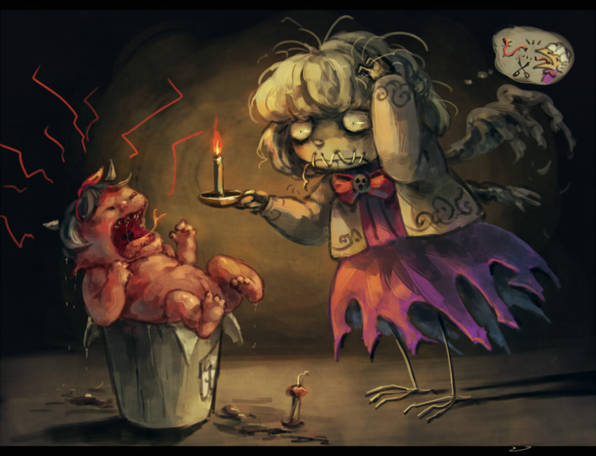 kijin seija and kishin sagume (touhou) drawn by koto_inari