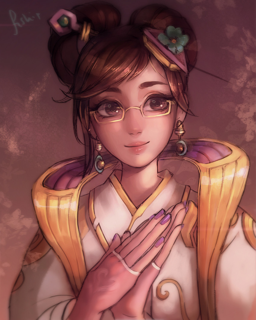 mei and chang'e mei (overwatch and 1 more) drawn by matilda_fiship