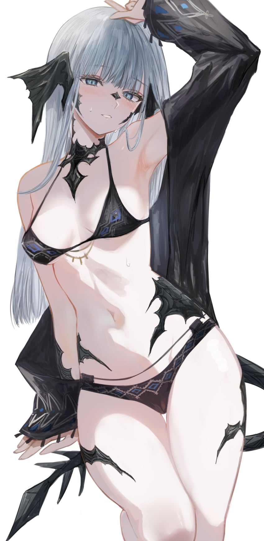 warrior of light (final fantasy and 1 more) drawn by maho_moco
