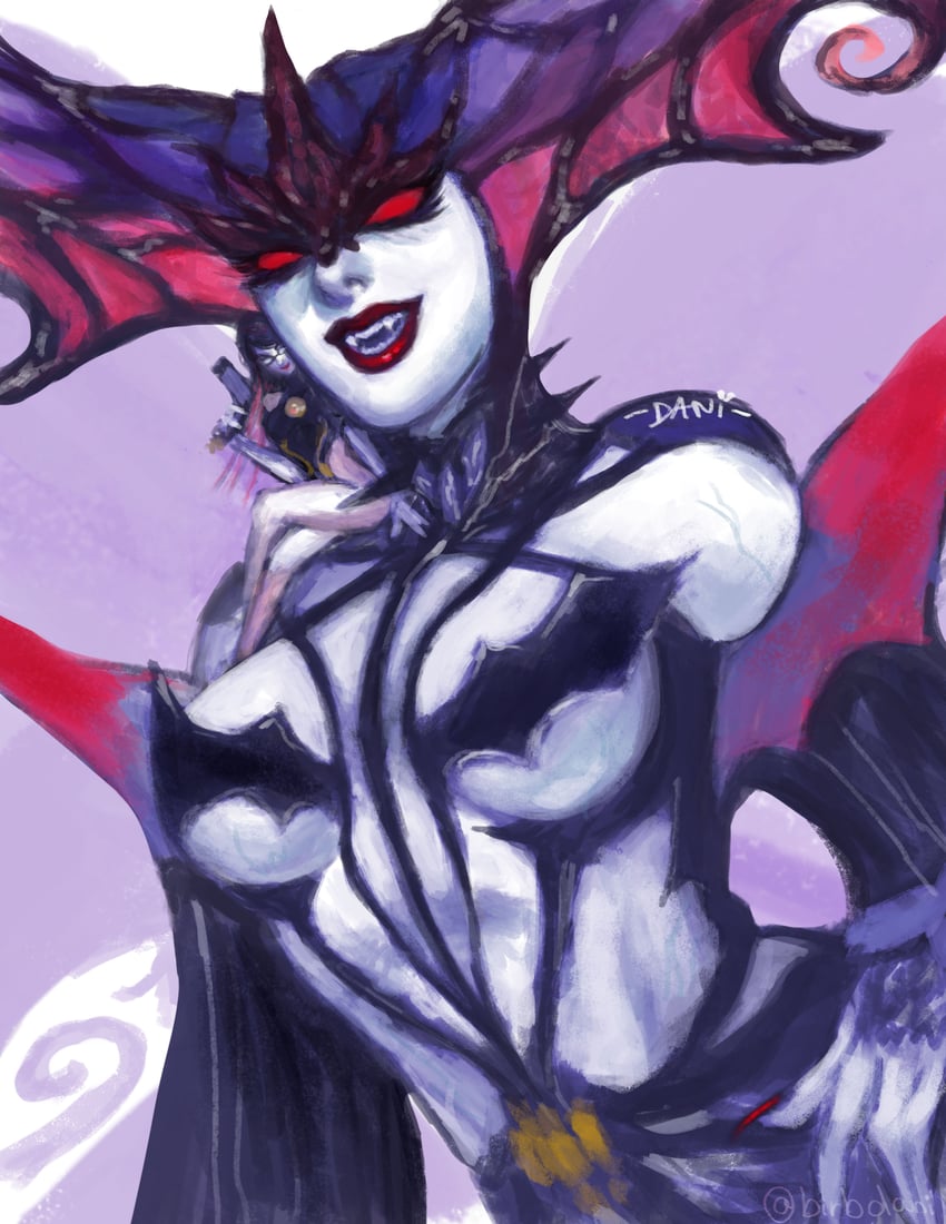 bayonetta and madama butterfly (bayonetta and 1 more) drawn by danutza