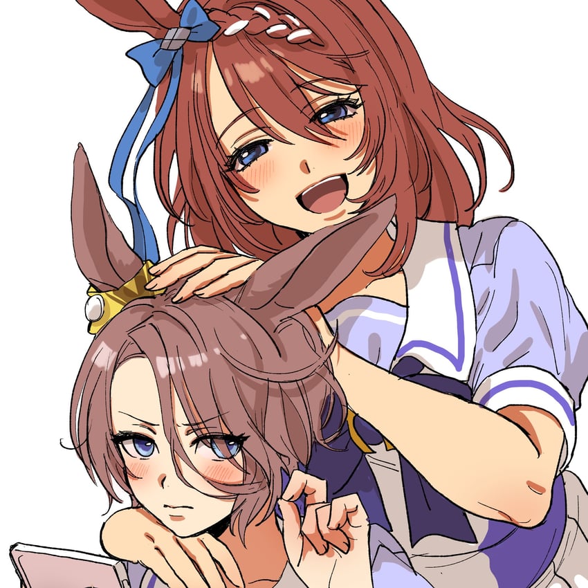 narita taishin and super creek (umamusume) drawn by kuya_(hey36253625)