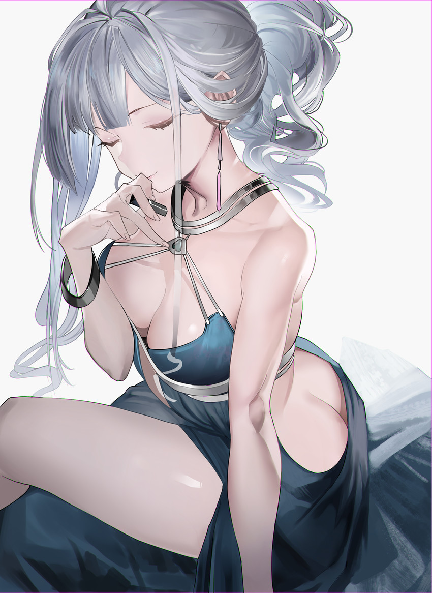 ak-12 (girls' frontline) drawn by liduke and pekoku_(tamago_sushi)