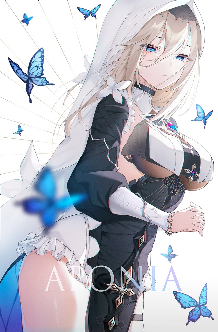 aponia (honkai and 1 more) drawn by infinity_(kkx132)