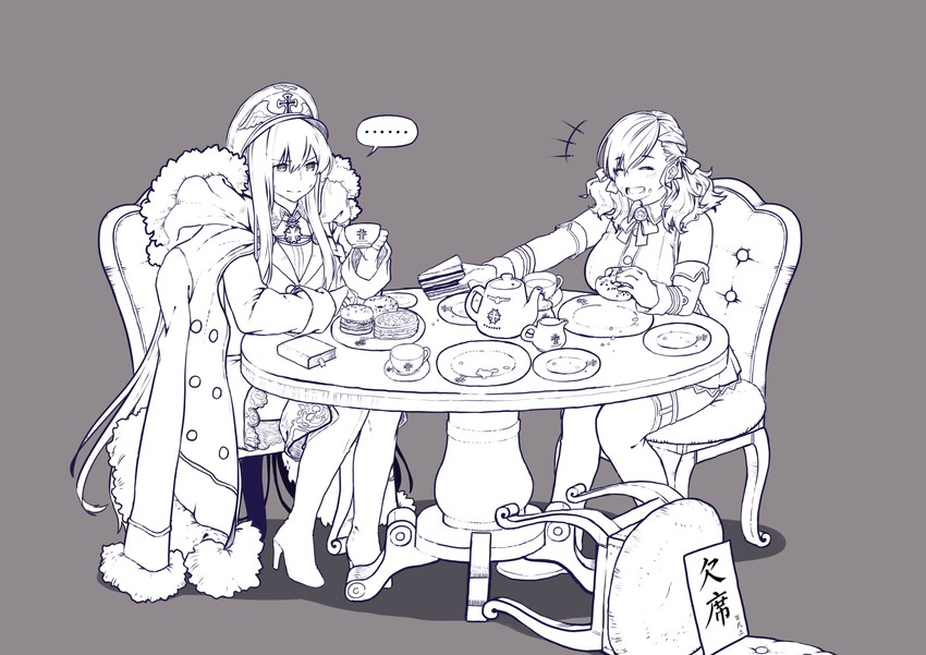 spas-12 and kar98k (girls' frontline) drawn by z.s.w.