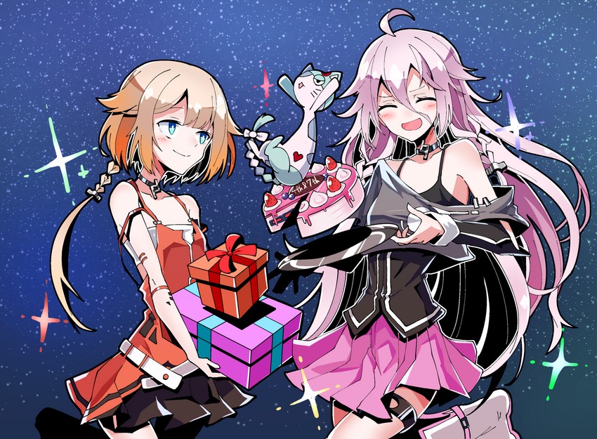 ia and one (vocaloid and 1 more) drawn by shidoh279