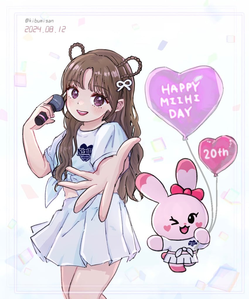 suzuno miihi (real life and 1 more) drawn by kibumi