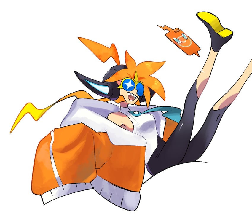 rotom and rotom phone (original and 1 more) drawn by marnie_(marnielovesyou)