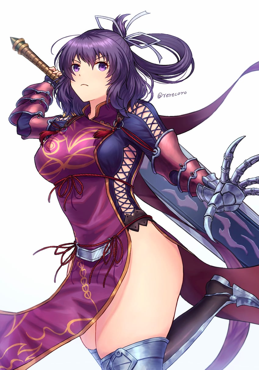 rixia mao (eiyuu densetsu and 3 more) drawn by rerecoro