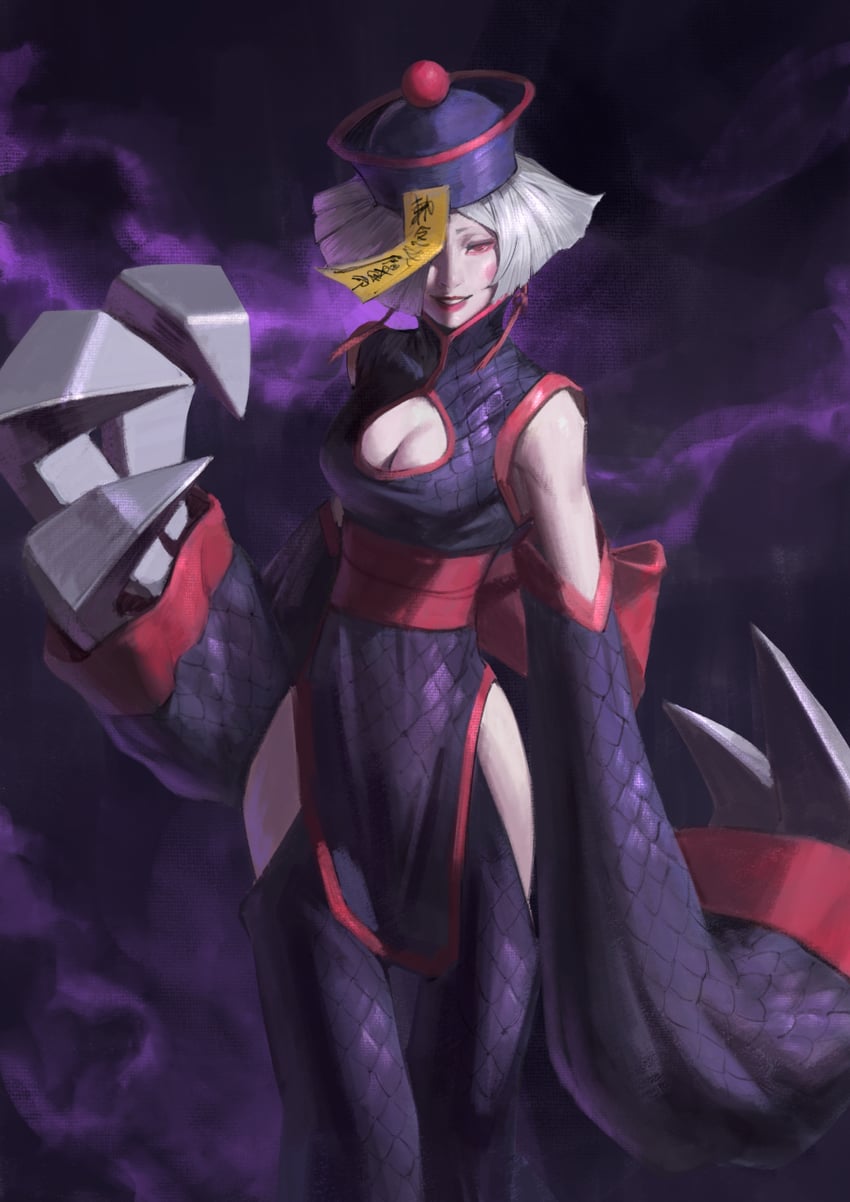 hsien-ko and a.k.i. (street fighter and 2 more) drawn by phamoz