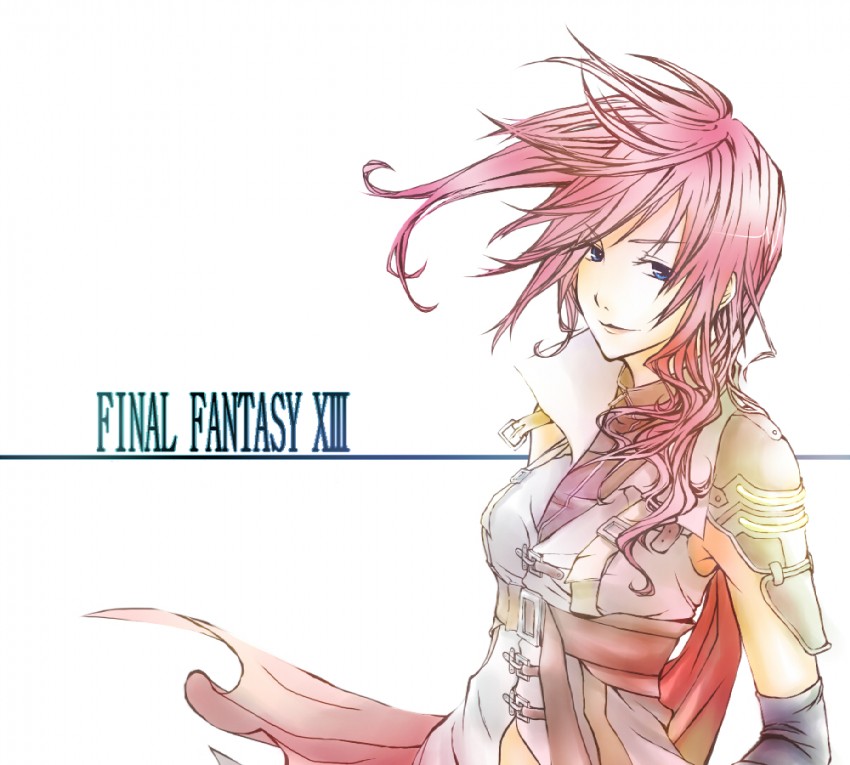 lightning farron (final fantasy and 1 more) drawn by dlei