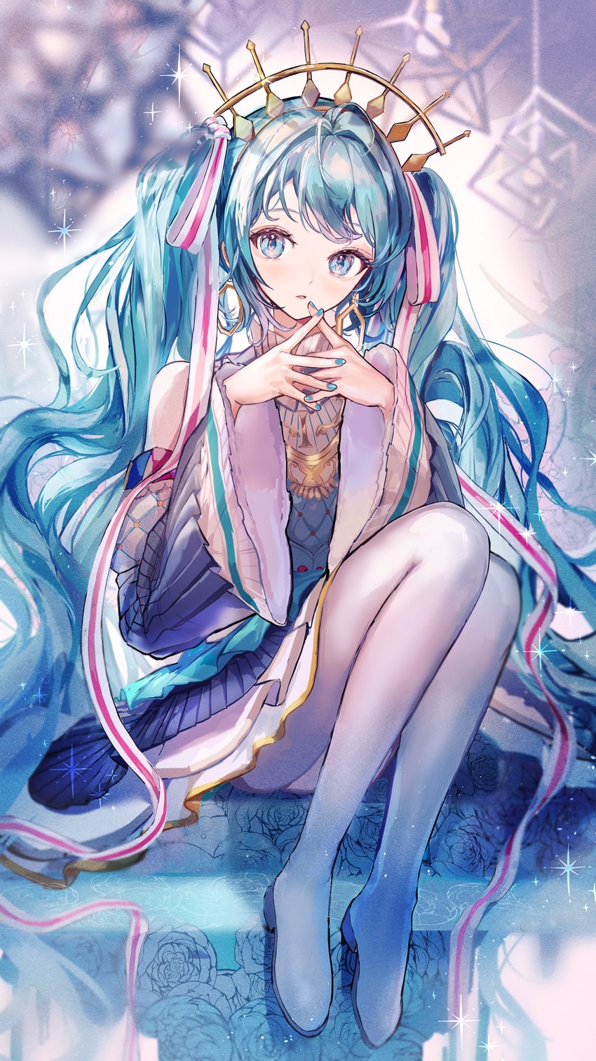 hatsune miku (vocaloid and 1 more) drawn by pipi_(pipinavigation)