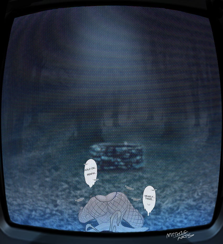 yamamura sadako and mercy modiste (the ring and 1 more) drawn by myth1carts