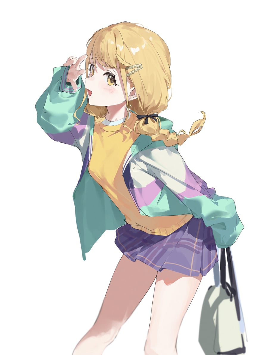 fujita kotone (idolmaster and 1 more) drawn by nariku