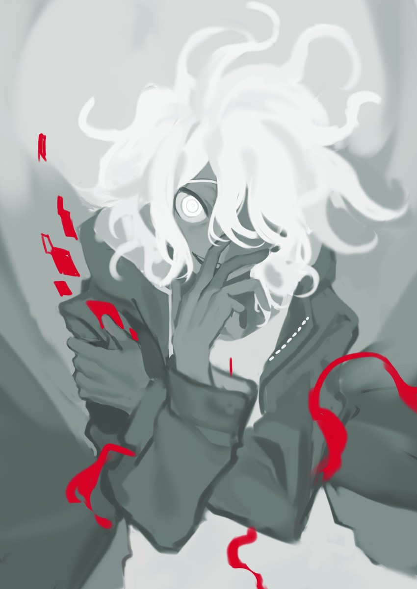 komaeda nagito (danganronpa and 1 more) drawn by am_(deritsi411)