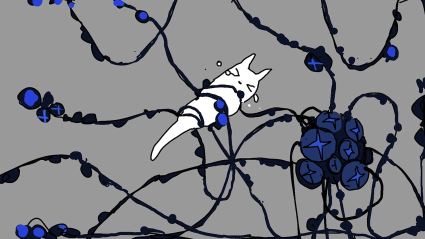survivor and daddy long legs (rain world) drawn by tsukumizu_yuu