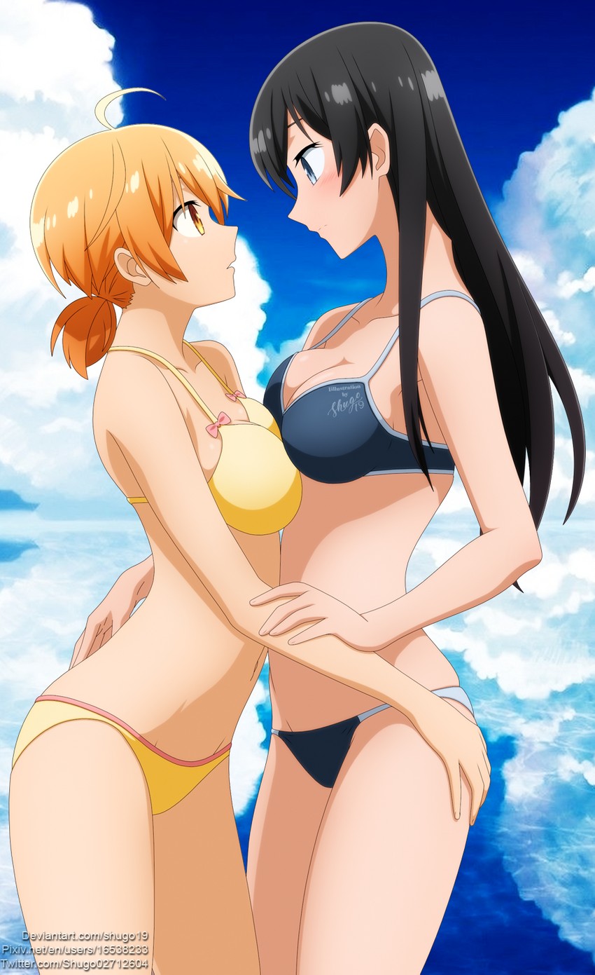 koito yuu and nanami touko (yagate kimi ni naru) drawn by shugo19