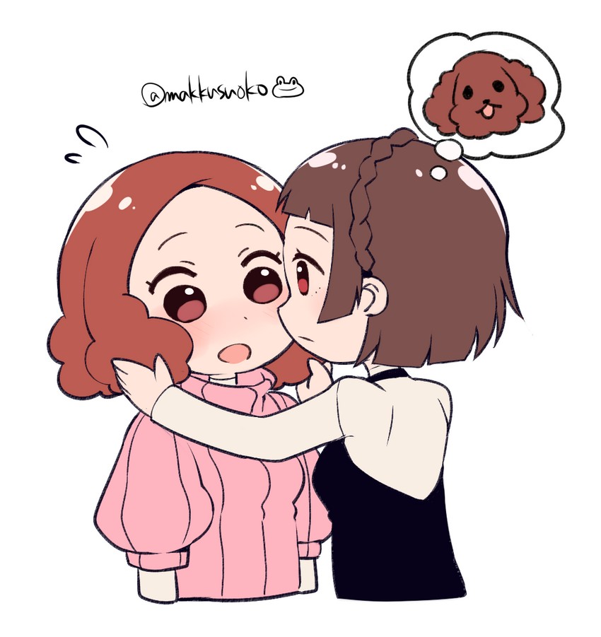niijima makoto and okumura haru (persona and 1 more) drawn by do_m_kaeru