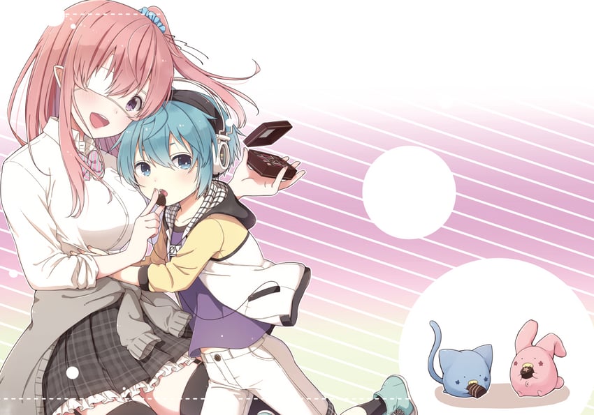 nei akutsu and souta kandori (original) drawn by os_(os_fresa)