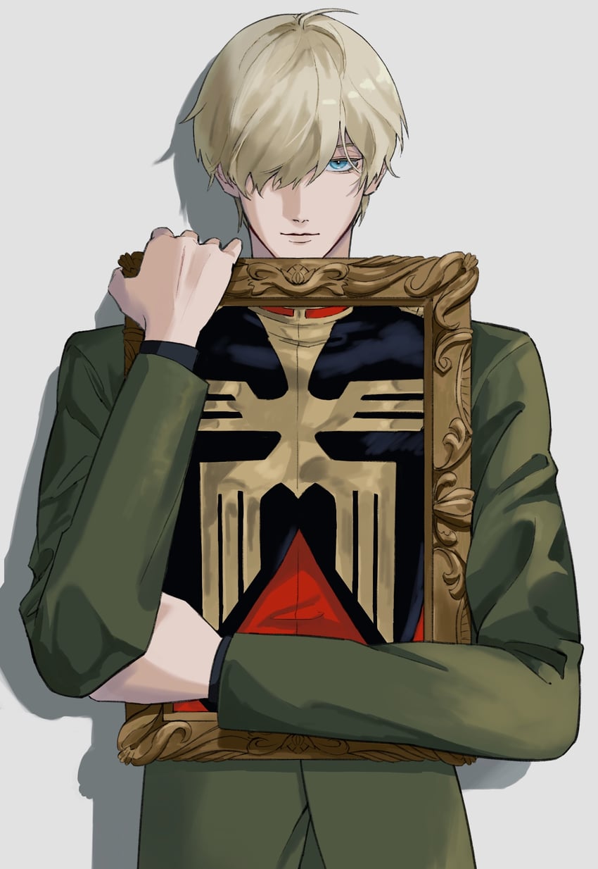 char aznable and shirouzu (gundam and 1 more) drawn by basic_learning
